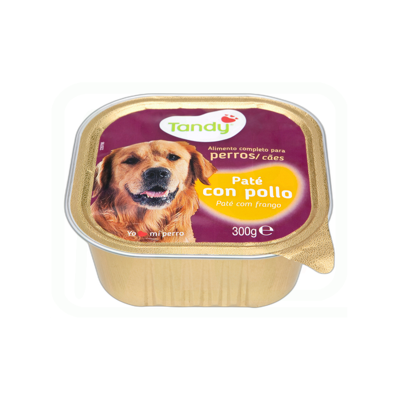 COMIDA PERROS POLLO TARRINA 300 GR