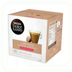 DOLCE GUSTO DESCAFEINADO CORTADO 16 CAPS