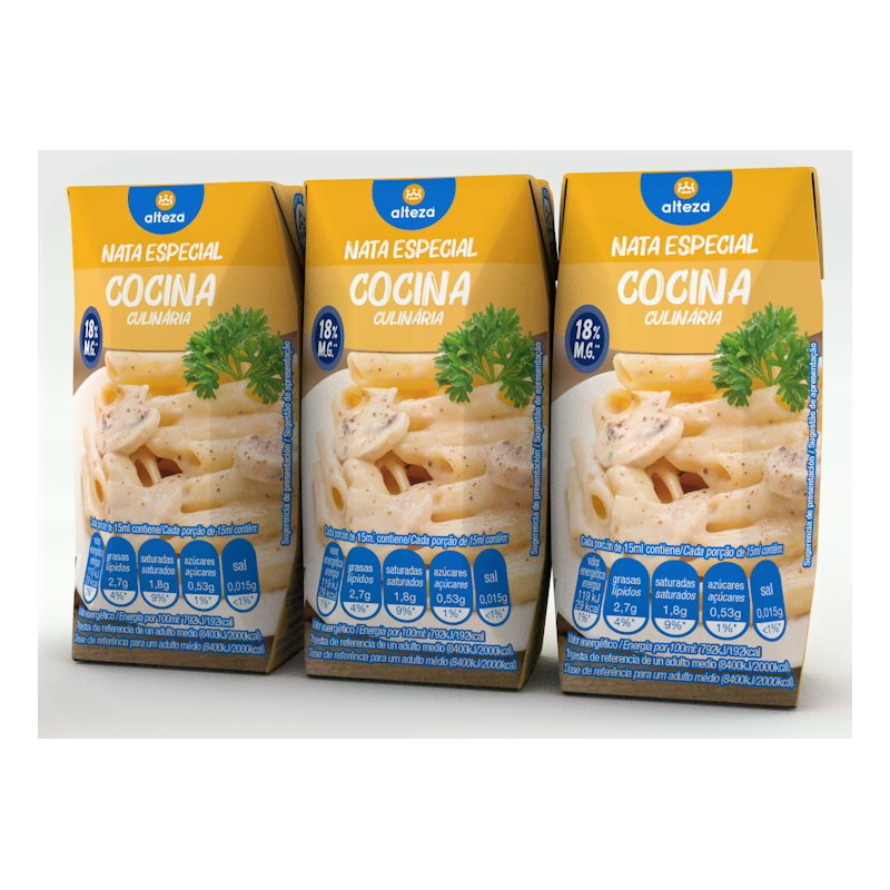 NATA COCINA 3*200ML 