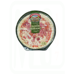 PIZZAS JAMON SERRANO 390 GR 