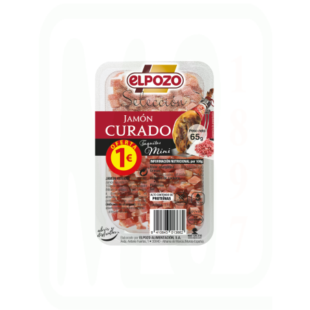 JAMON TAQUITOS TARRINA 65 GR