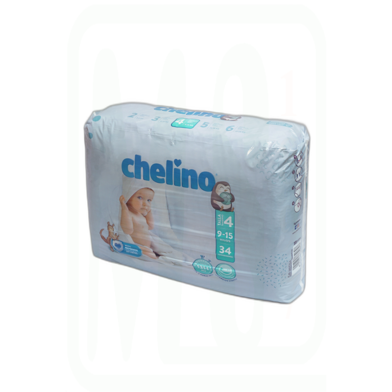 PAÑAL TALLA 4 DE 9/15 KG PACK-34