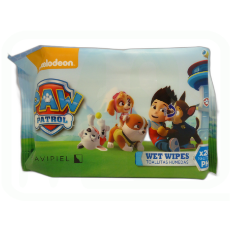 TOALLITAS INFANTIL PATRULLA CANINA PACK-20