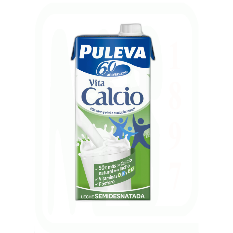 LECHE VITA CALCIO SEMIDESNATADA 1 LITRO