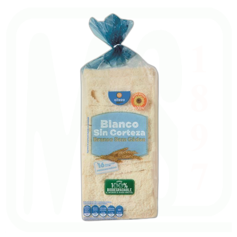 PAN MOLDE SIN CORTEZA 450GR 