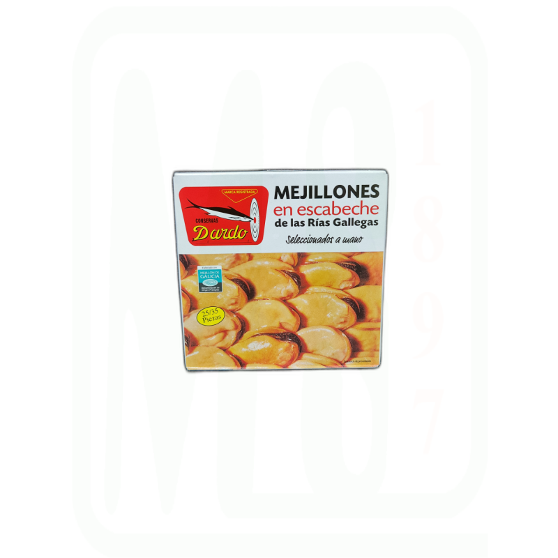 MEJILLONES ESCABECHE 25-35 163 GR