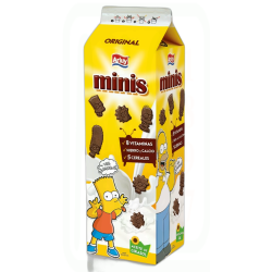 GALLETAS MINI CHOCO SIMPSONS 275 GRAMOS 