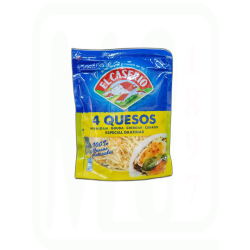 QUESO RALLADO 4 QUESOS 120GR