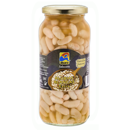 ALUBIAS COCIDAS TARRO 400 GR