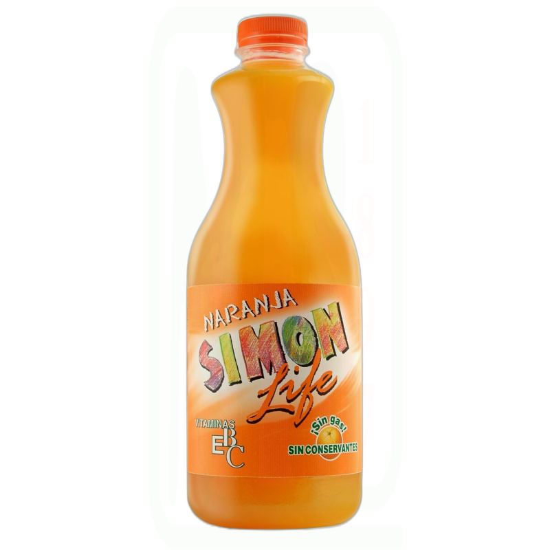 REFRESCO NARANJA SIMON LIFE  1,5 L