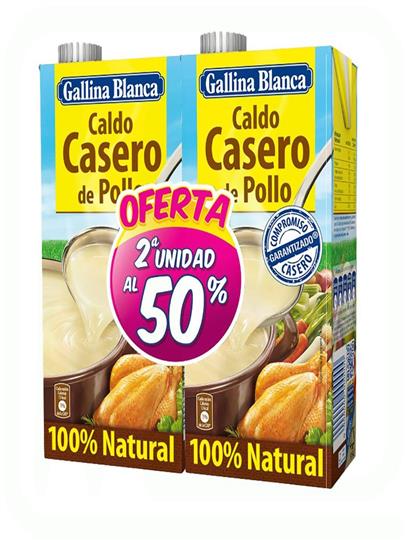 CALDO DE POLLO BRIK 2*1L