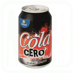 REFRESCO COLA ZERO LATA 33CL 