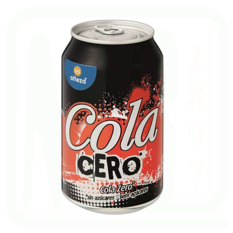 REFRESCO COLA ZERO LATA 33CL 