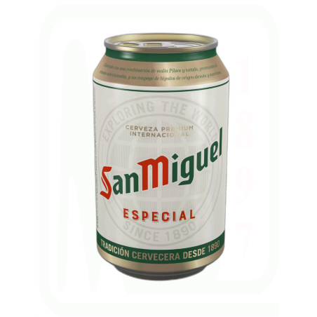 CERVEZA LATA 330 ML