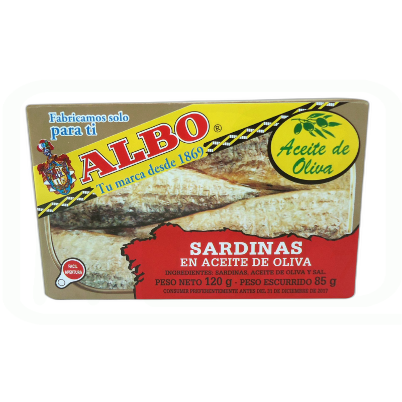 SARDINAS ACEITE 85 GR