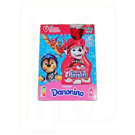 DANONINO POUCH PARA LLEVAR FRESA P-4 X 70 GR