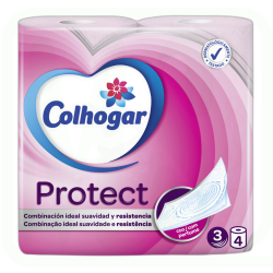 PAPEL HIGIENICO PROTECT 3-CAPAS 4/ROLLOS