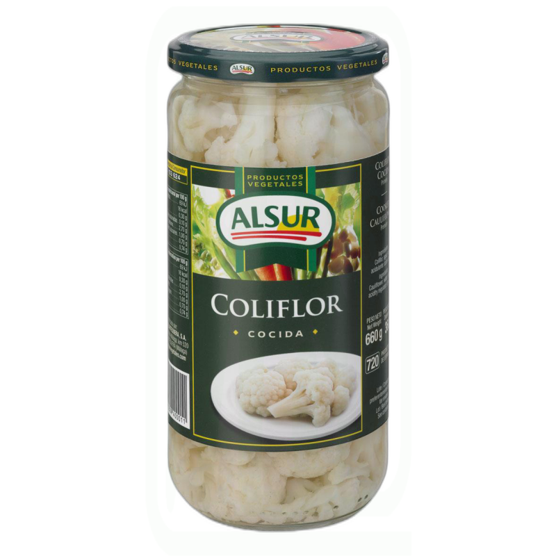 COLIFLOR COCIDA T/390GR