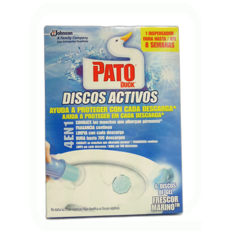 LIMPIADOR WC DISCOS AZUL