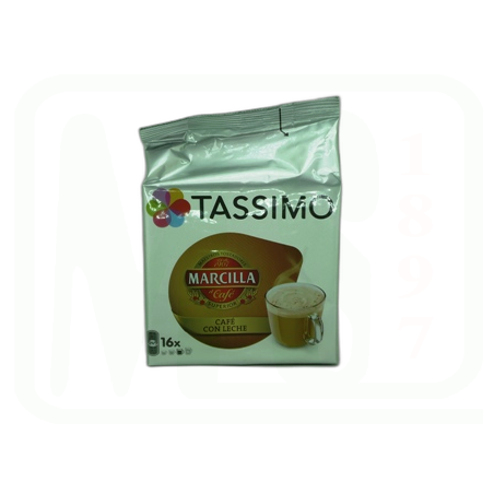 CAFE MARCILLA CON LECHE PACK-16 CAPSULAS