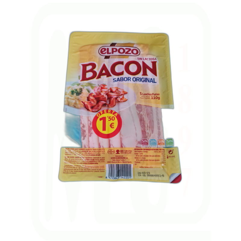 BACON LONCHAS 110 GR