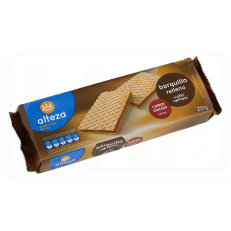 GALLETAS BARQUILLO CHOCO 200GR