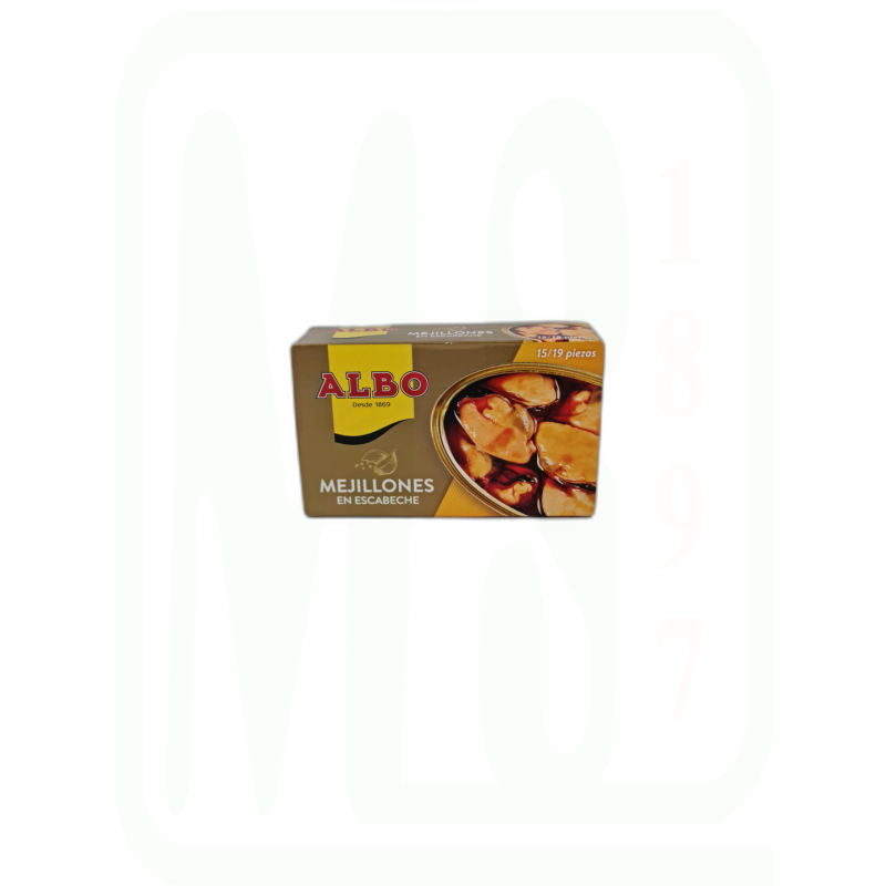 MEJILLONES ESCABECHE 14/19 72 GR