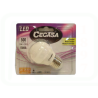 LAMPARA LED ESFERICA E-27 CALIDA 5W 