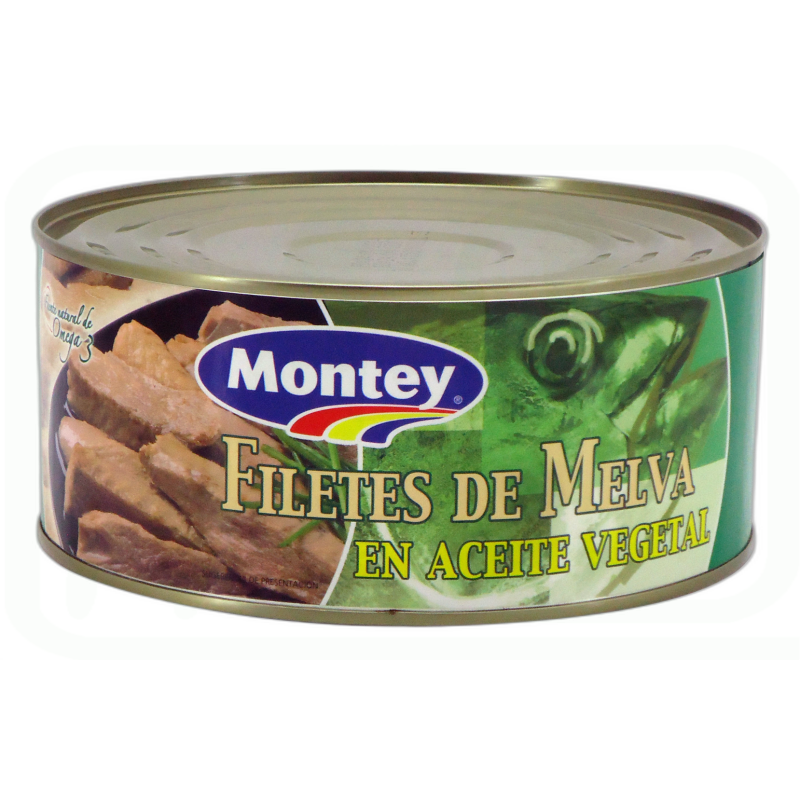 FILETES DE MELVA ACEITE LATA 650 GR