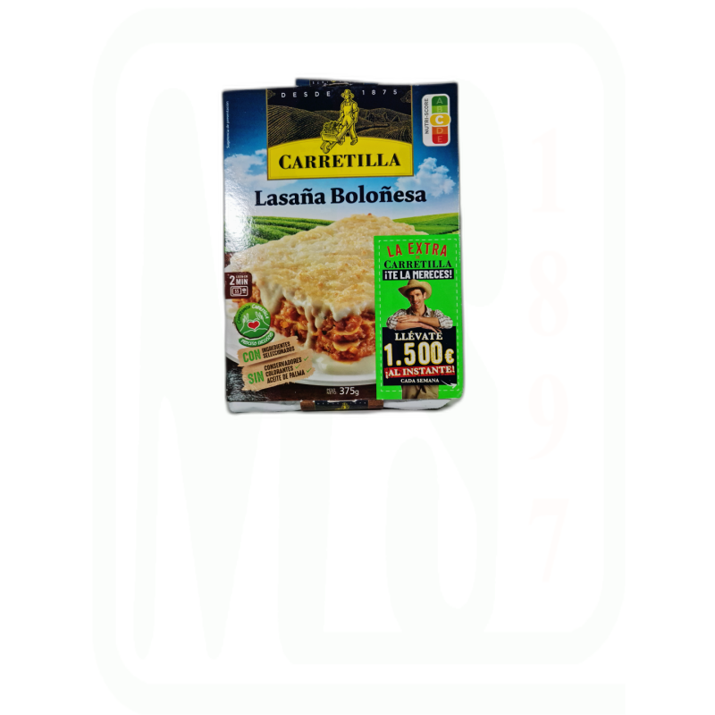 LASAÑA BOLOÑESA 375 GR