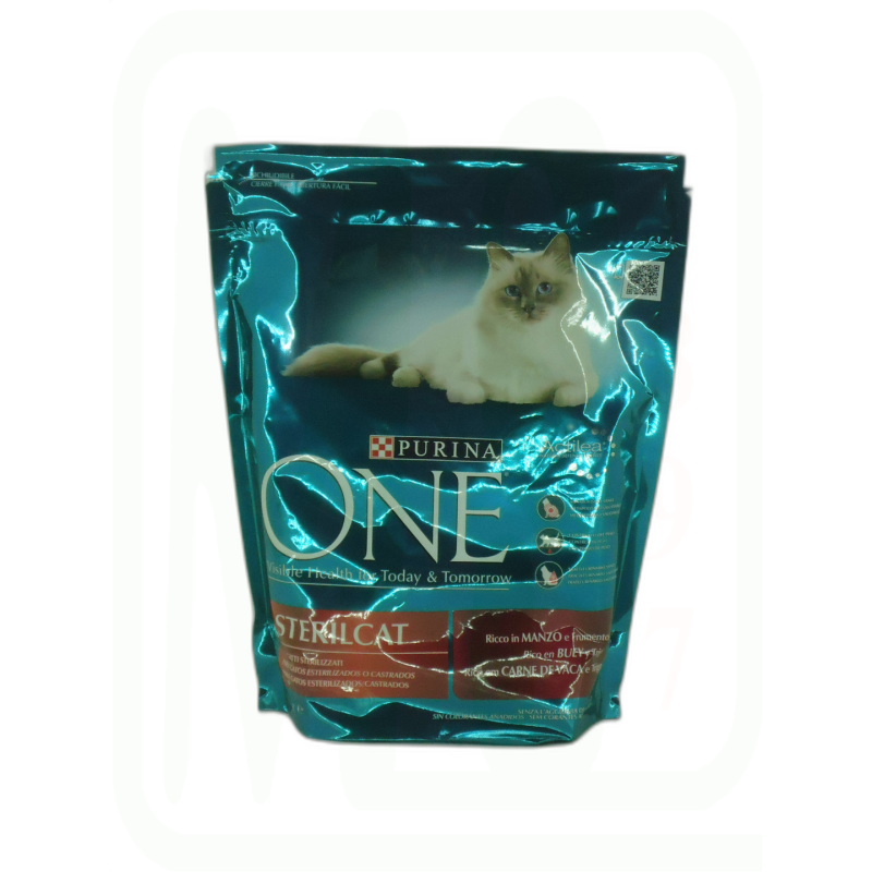 ALIMENTO GATOS ESTERILIZADOS BUEY 800 GR