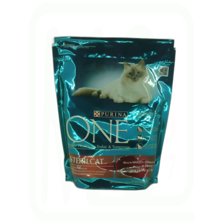 ALIMENTO GATOS ESTERILIZADOS BUEY 800 GR