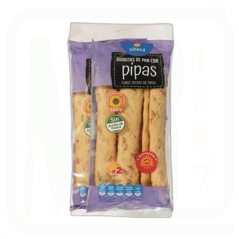 PAN DE PIPAS 2*90GR 