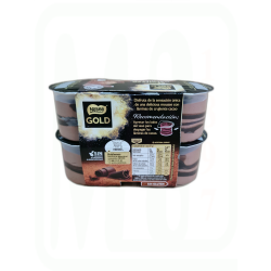 POSTRE MOUSSE CRUJIENTE PACK-4 SABORES 228 GR - VALORES