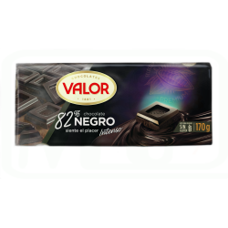 CHOCOLATE NEGRO 82% 170 GR