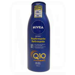 BODY MILK REAFIRMANTE PIEL SECA Q-10 400 ML