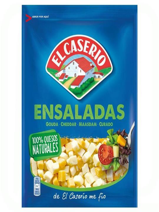 QUESO ENSALADAS CUBITOS 130GR 