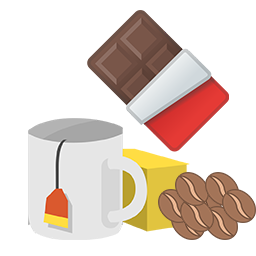 CAFÉ, CACAO Y CHOCOLATES E INFUSIONES